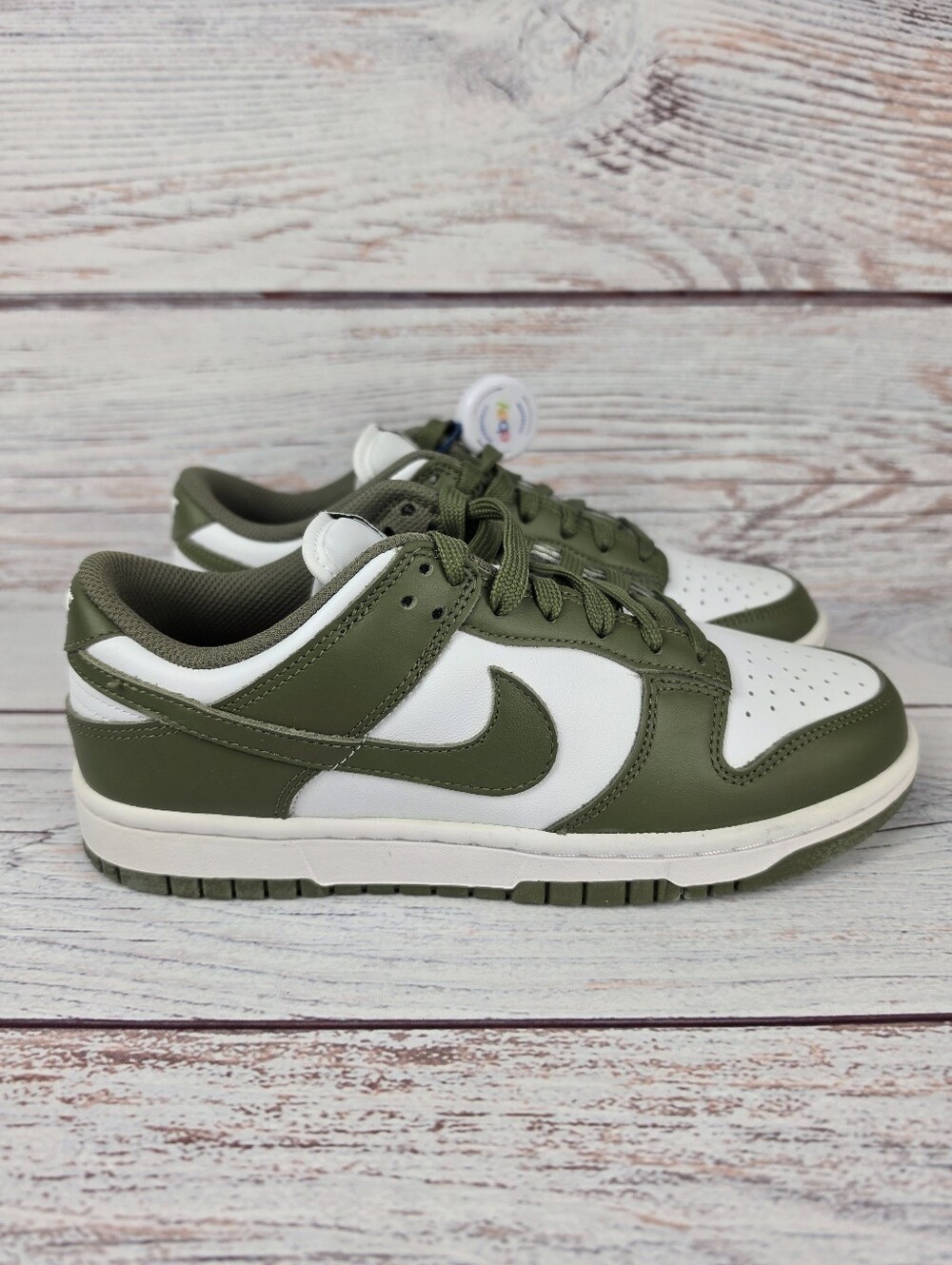 Nike Dunk Low Olive Women's Size 7.5 Sneakers DD1503-120 Leather Low Top Shoes